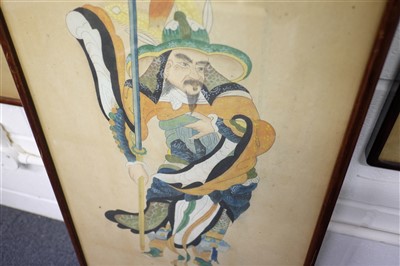 Lot 325 - Chinese School. Portraits of Chinese Warriors, mid 19th century