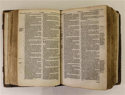 Lot 233 - Bible [English]. [The Holy Bible, London: Christopher Barker, 1584]