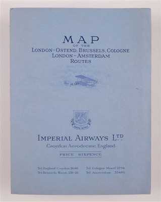 Lot 103 - Imperial Airways. A collection of Imperial Airways ephemera