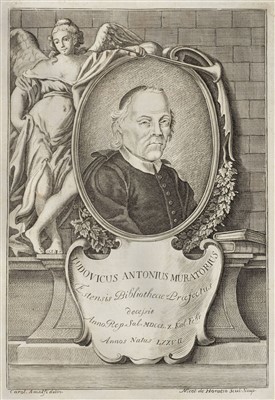 Lot 335 - Muratori (Ludovico Antonio). Dissertazioni sopra le Antichita Italiane, 3 volumes, 1752-3