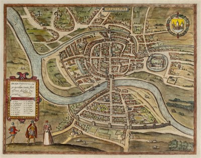 Lot 9 - Bristol. Braun (Georg & Hogenberg Frans), Brightstowe [1581 or later]