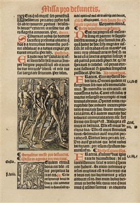 Lot 193 - Missal [Use of Rome], Paris, 1551