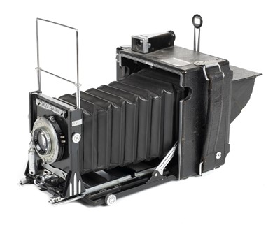 Lot 307 - Graflex Speed Graphic Anniversary 3 ¼ x 4 ¼ inch Field / Press Camera, circa 1946