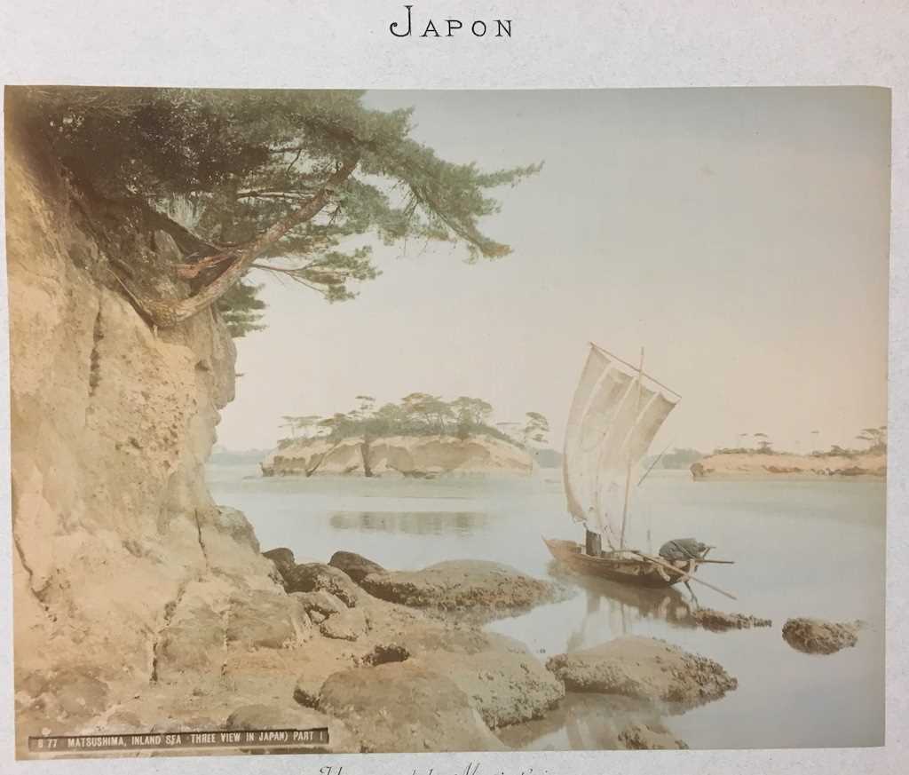 Lot 70 - Japan. A large quantity of hand-tinted Japanese albumen prints, late 19th century