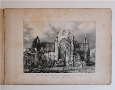 Lot 96 - Bedford (T., publisher) Six Lithographic Views ...., Chepstow Castle, circa 1826
