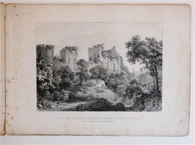 Lot 96 - Bedford (T., publisher) Six Lithographic Views ...., Chepstow Castle, circa 1826