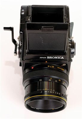 Lot 303 - Bronica SQ-A medium format camera with Zenzanon-S 80mm f/2.8 lens