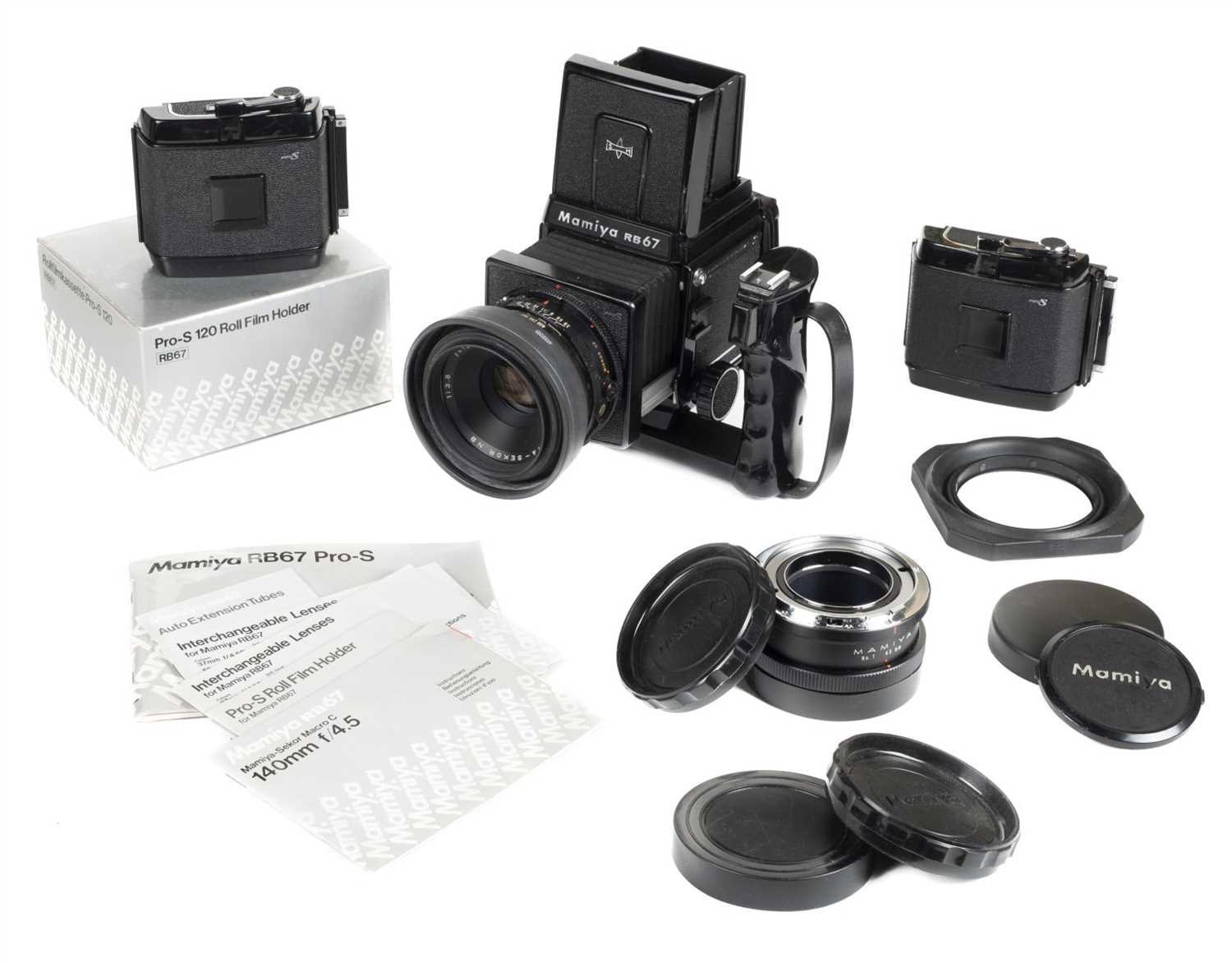 Lot 314 - Mamiya RB67 Pro S medium format camera with
