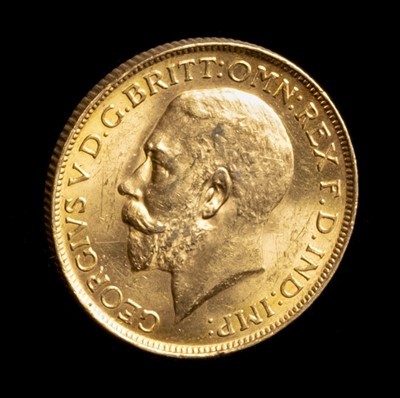 Lot 35 - Sovereign. A full gold sovereign, George V, 1923