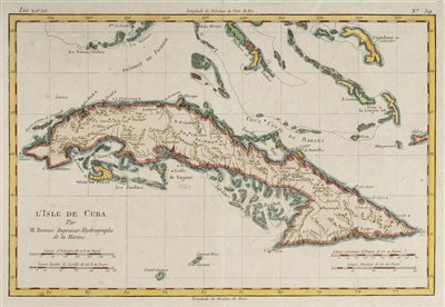 Lot 57 - West Indies and South America. A mixed collection of approximately 50 maps, 18th & 19th century