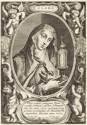 Lot 363 - Binet (Estienne). Vies des principaux fondateurs de l'église, 1st edition, Antwerp, 1634