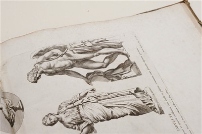 Lot 356 - Aquila (Pietro). Galeriae Farnesianae [bound with:] Deorum Concilium, Rome, 1674-5