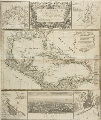 Lot 58 - West Indies. Homann (Johann Baptiste, Heirs of), Indiae Occidentalis..., circa 1740