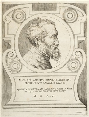 Lot 368 - Condivi (Ascanio). Vita di Michelagnolo Buonarroti, 2nd edition, 1746