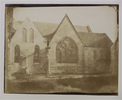Lot 14 - Jeuffrain (Paul, 1808-1896). A French Norman Church, 1850s