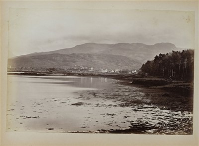 Lot 10 - Scotland and North Wales. An album of 42 mounted albumen prints, c. 1880