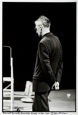 Lot 202 - Beckett (Samuel, 1906-1989). Three photographs of Samuel Beckett by John Minihan, London, 1980