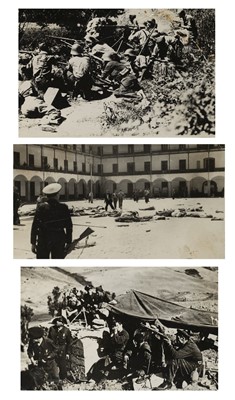Lot 228 - Spanish Civil War. A collection of 50 vintage gelatin silver prints, circa 1937-39