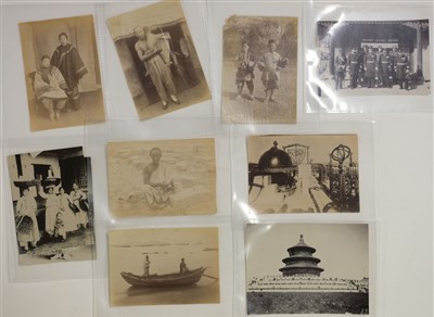 Lot 158 - China. A collection of 112 photographs of Tsingtao, circa 1900