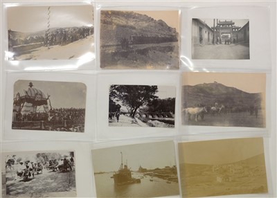 Lot 158 - China. A collection of 112 photographs of Tsingtao, circa 1900