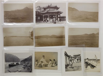 Lot 158 - China. A collection of 112 photographs of Tsingtao, circa 1900