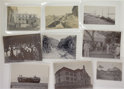 Lot 158 - China. A collection of 112 photographs of Tsingtao, circa 1900