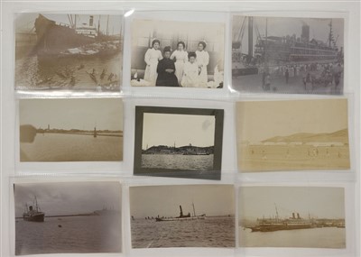 Lot 158 - China. A collection of 112 photographs of Tsingtao, circa 1900