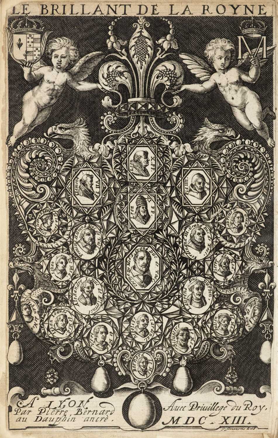 Lot 287 - Boissat (Pierre de). Le brillant de la Royne, 1st edition, Lyon, 1613, & 6 others