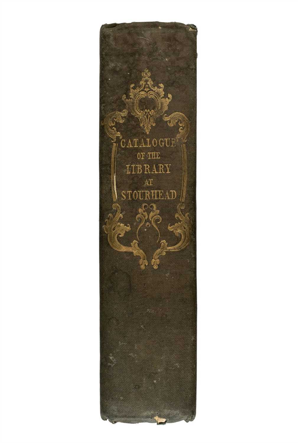 Lot 104 - Stourhead Library. Catalogue of the Hoare Library at Stourhead, Co. Wilts, 1840