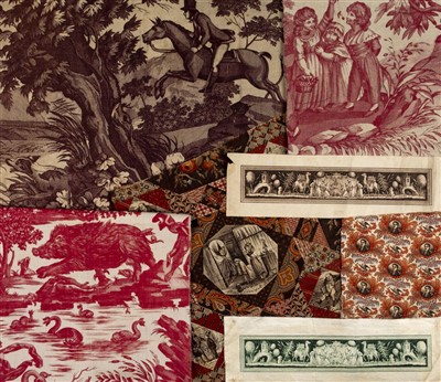 Lot 158 - Fabric. A collection of rare fragments, 18th-19th century