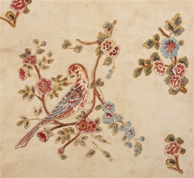 Lot 184 - Quilt. An appliqué coverlet, English, circa 1830s