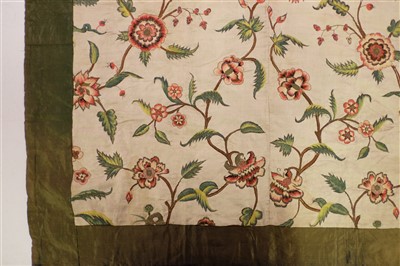 Lot 157 - Embroidery. An embroidered cloth, English, late 18th century