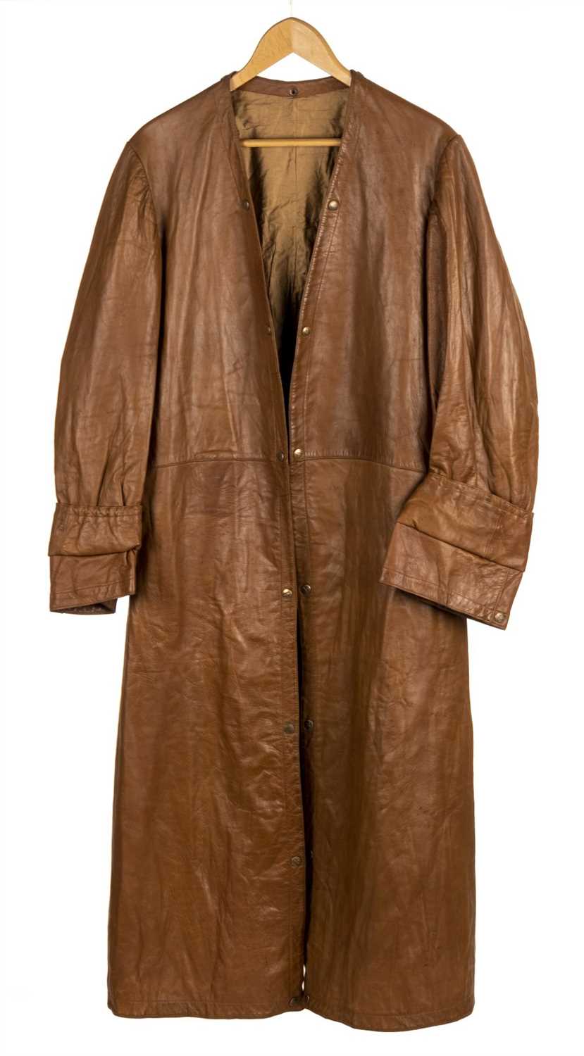 Lot 53 - Brackley (Herbert, 1894-1948). An Interwar leather flying coat worn by Air Commodore Brackley