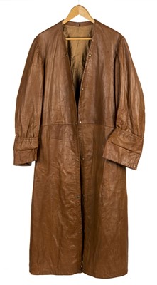 Lot 34 - Brackley (Herbert, 1894-1948). An Interwar leather flying coat worn by Air Commodore Brackley