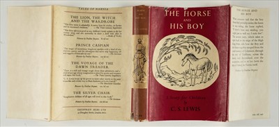 Lot 845 - Lewis (C.S.). The Horse and his Boy, 1st edition, 1954