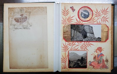 Lot 285 - Scrap book, compiled by Ellen Clayton, 1814