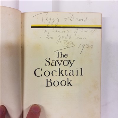 Lot 361 - Craddock (Harry). The Savoy Cocktail Book, 1st edition, 1930