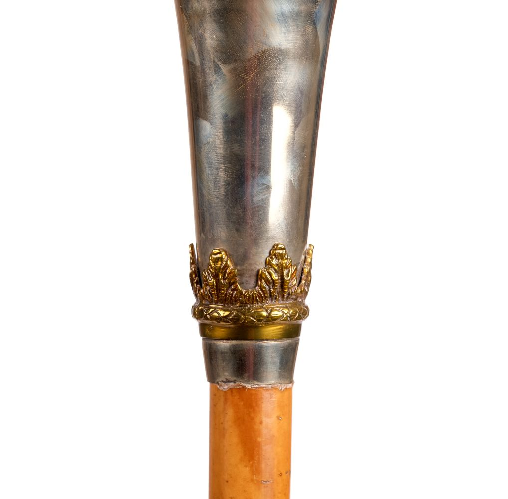 Lot 193 Regimental mace. A Scottish Drum Major's