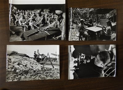 Lot 169 - Vietnam. A group of 28 vintage gelatin silver prints by Gabor Palfai, Budapest, 1969