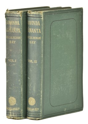 Lot 17 - Day (Lal Behari). Govinda Sámanta, 2 volumes, 1st edition, 1874