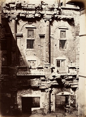 Lot 18 - Italy. An album of 56 mounted albumen print views of Rome, c. 1870