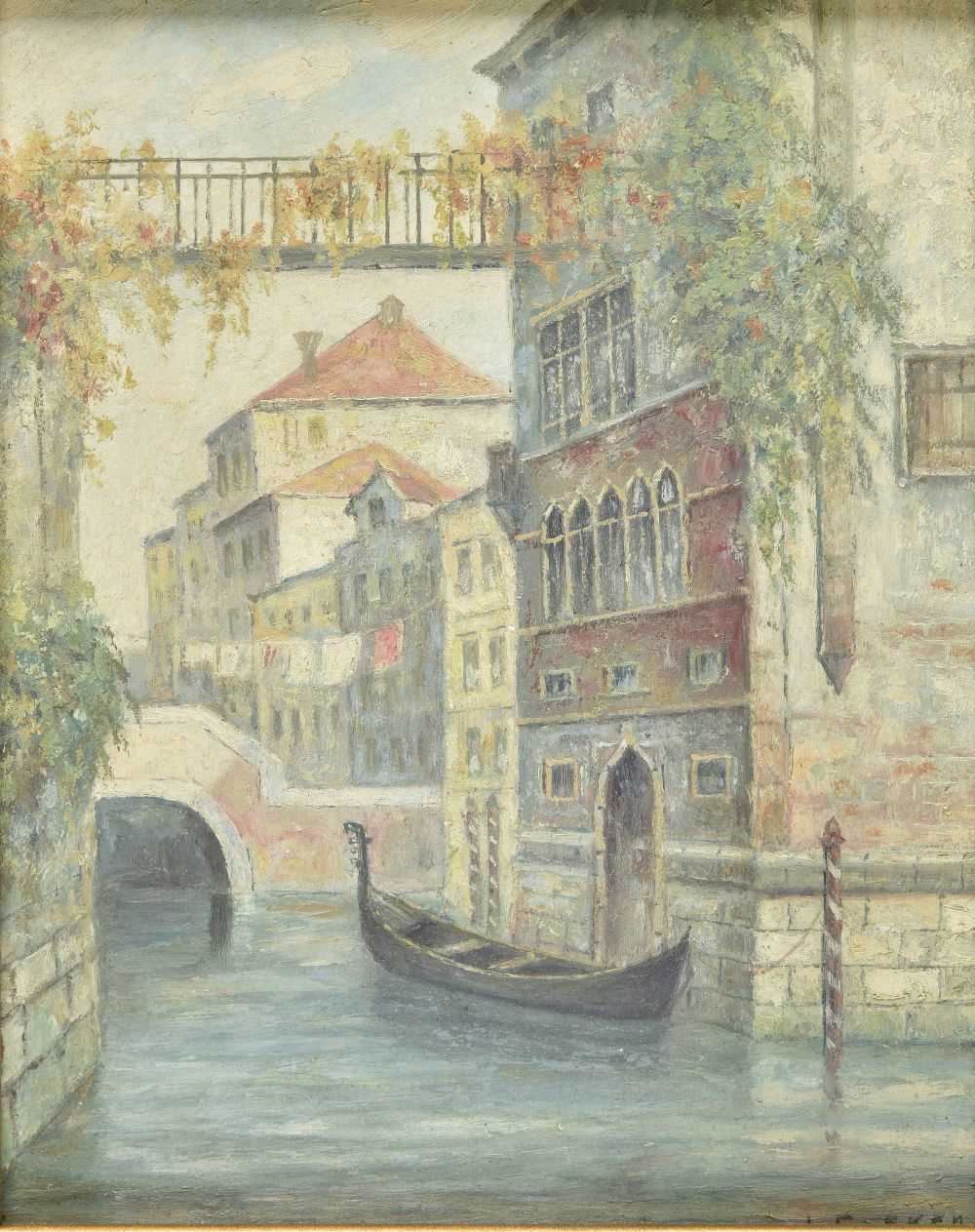 Lot 363 - Fokken (Jan, 1881-1962). Venetian canal