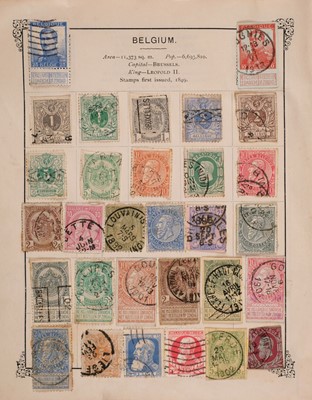 Lot 699 - Stamps. Victorian GB / World and later stamps in 4 albums