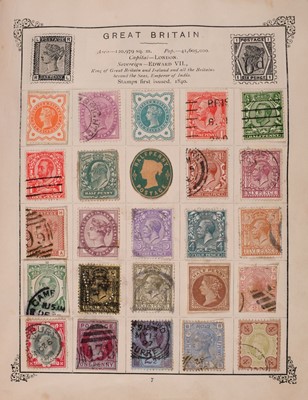 Lot 699 - Stamps. Victorian GB / World and later stamps in 4 albums