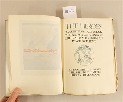 Lot 622 - Flint (Sir William Russell,). The Heroes, by Charles Kingsley, 1912