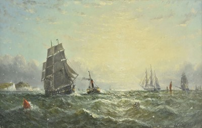 Lot 279 - Knell (Adolphus, 1805-1875). Shipping off the coast