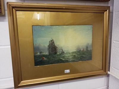 Lot 443 - Knell (Adolphus, 1805-1875). Shipping off the coast