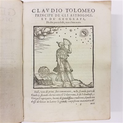 Lot 55 - Ptolemy (Claudius). La Geografia, Venice, 1574