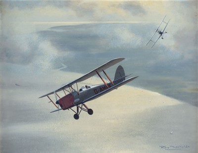 Lot 119 - Nockolds (Roy, 1911-1979). Tiger Moths, oil on board