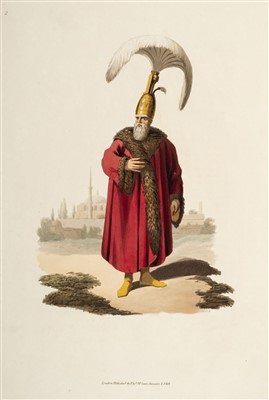 Lot 15 - Clark (John Heaviside). The Military Costume of Turkey, 1st edition, 1818